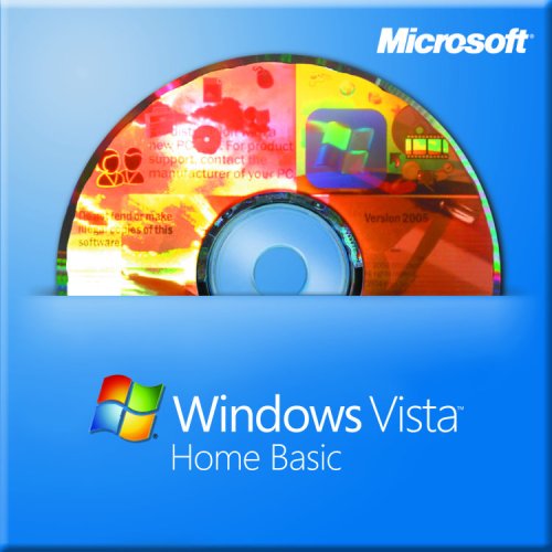 Microsoft Windows Vista Home Basic OEM/OEI DSP - 32-bit Edition - 3 Pack (PC DVD)