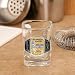 Los Angeles Lakers 2010 NBA Champions 2oz. Pewter Logo Square Shot Glass