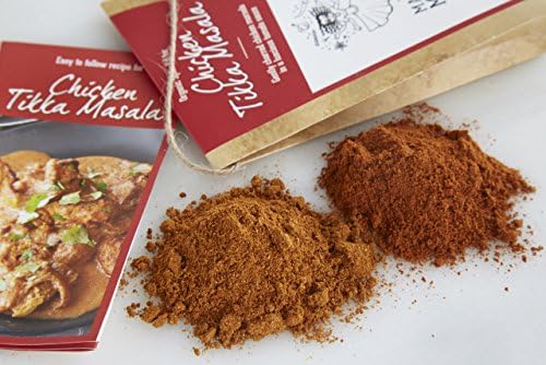 Indian Spice Kit for Chicken Tikka Masala (Grilled Chicken in Curry Sauce) - Organic Curry Spice Blends by Masala Mama