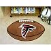 Atlanta Falcons NFL Ball Rug- 22x35"