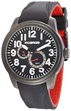 K&BROS Men's 9460-1 Automatic Le Meccaniche Silicone Watch