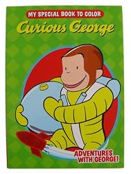 Curious George Coloring Book - Monkey Book to Color