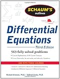 Schaums Outline of Differential Equations, 3ed (Schaums Outline Series)