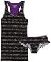 Rocawear Women's Tank & Cheeky Set,Prints,Medium