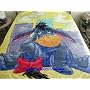 Disney Pooh & Friends twin character blanket - EEYORE friendly frolic plush throw