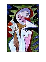 Especial Arte Lienzo Liebespaar - Kirchner Ernst L Multicolor
