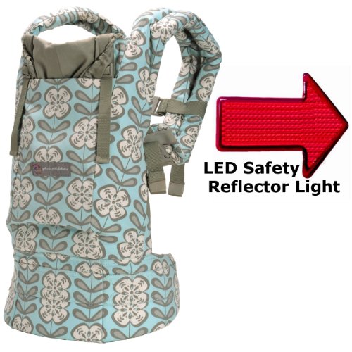Buy Low Price Cozy ERGO Baby BCO455PPB87 Organic Petunia Pickle Bottom Peaceful Portofino Baby Carrier and LED Safety Reflector Light B005B691YY