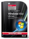 Windows Vista Ultimate SP1 アップグレード
