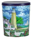 6.5 Gallon Buttery Cheddar Cheese Popcorn Tin - Lighthouse Garden