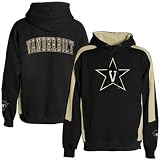 Vanderbilt Commodores Black Spiral Hoody Sweatshirt