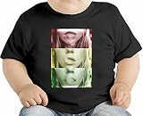 Rasta Girl Smoking Dope オーガニックベビーTシャツ 12 - 18 Months