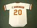 FRANK ROBINSON Baltimore Orioles Majestic Cooperstown Home Throwback Baseball Jersey, 2XL