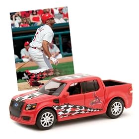 St. Louis Cardinals - Albert Pujols Upper Deck Collectibles MLB Ford SVT Adrenalin Concept with Trading Card