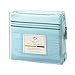 Clara Clark Bed Sheets, Premier 1800 Series 4 Piece Bed Sheet Set, Deep Pocket, Wrinkle, Fade, Stain Resistant, Luxury Soft Bedding Sheets & Pillowcases, Split King, Light Blue Aqua