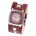 MC Damenarmbanduhr Lederband 11203