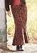 Chadwicks Flared Corduroy Skirt