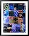 Batik Material and Sarongs on Display at Gili Air, Lombok, West Nusa Tenggara, Indonesia Lonely Planet Collection Framed Art Poster Print by Bernard Napthine, 39x49