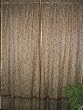 2 Rust Brown Floral Print Silk Sari Window Panels Drapes Curtains 84 Inches