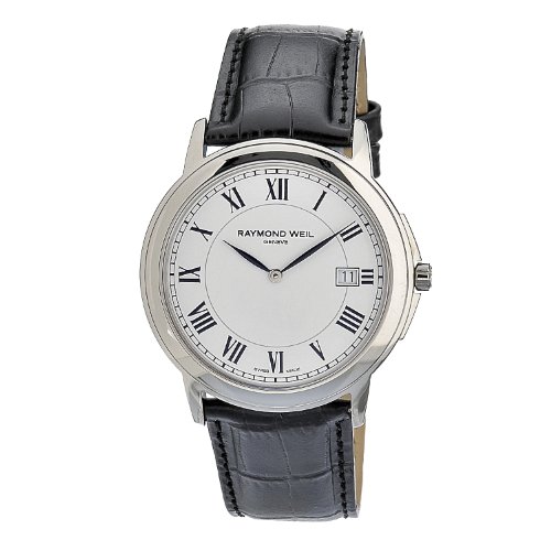 Raymond Weil Men's 54661-Stc-00300 Quartz Stainless Steel White Dial Watch
