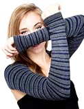 Striped Stretch Knit Pencil Shrug by KD dance, Graceful, Fun & Fashionable, Keep Your Arms & Shoulders Warm In Style, Made In New York City USA