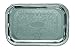 Update International CT-2014B Embossed Serving Tray Oblong, 20 x 14 in, Stainless Steel