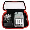 Uniross Travel Energy Kit - Xpress 700 charger + 4 x AA 2700mAh + 2 x AAA 1000mAh + In Car & Mains Adaptors