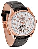 Millage Tourbillion Rose Gold on White