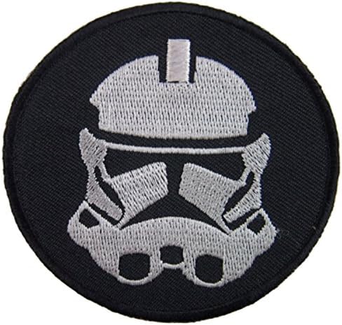 Star Wars Stormtrooper Embroidered Iron on Patch # MFS