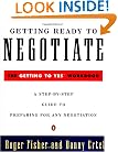 Getting Ready to Negotiate (Penguin Business)