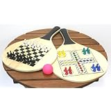 3-in-1 Paddle Ball Beach and Game Set