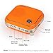 Outdoor Bluetooth Speakers, Ubetter Portable Mini Wireless Speaker, Powerful Sound with Enhanced Bass, Sport For Hiking, Biking, Camping (Orange)