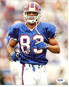 Andre Reed Signed Picture - 8x10 #w84355 - PSA/DNA Certified - Autographed NFL Photos