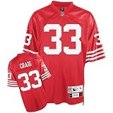Reebok San Francisco 49ers Roger Craig Youth (8-20) Retired Legend Premier Jersey Small