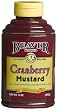 Beaver Brand Cranberry Mustard, 13-Ounce Squeezable Bottles (Pack of 6)