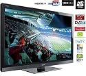 SHARP LC32LE705E LED Television + E1000 Black Glass TV Stand