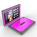 Fire HD 7 (2014 Model) Case - Poetic Fire HD 7 Case [Revolution Series] - [Heavy Duty] [Dual Layer] [Screen Shield] Protective Hybrid Case with Built-In Screen Protector for Amazon Fire HD 7 (2014 Model) 4th Gen Only - Magenta , Will Not Fit Fire 7