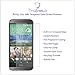 HTC One M8 Screen Protector - Tempered Glass - Package Includes Microfiber Cleaning Wipe, Installation Tips with Video - Retail Packaging - by TruShield