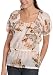 French Connection Women's Opal Short Sleeve Top