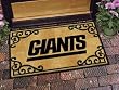 New York Giants NFL Team Logo Doormat 24"x 39"