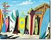 Westmoreland - Surf Shack Metal Tin Sign 16"W x 12.5"H