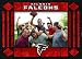 Atlanta Falcons Art Glass Horizontal Frame