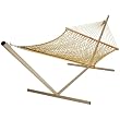 Pawley's Island 13DCTAN DuraCord Rope Hammock, Tan, Large