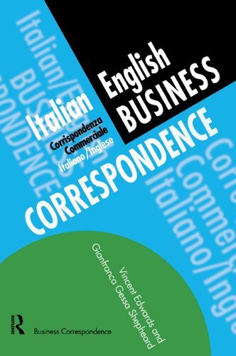 Italian/English Business Correspondence (Languages for Business)