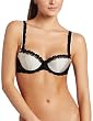 Felina Women's Tricia Lace Trimmed Satin Contour Bra 130577