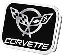 Corvette Framed FCG Black/Silver - Chrome Rock Star Buckle