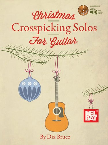 Christmas Crosspicking Solos for Guitar Book/CD Set