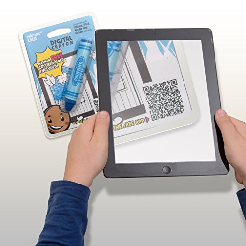 Best Stylus for Kids Fun Crayon Stylus Pen. Blue Kids Stylus for iPad