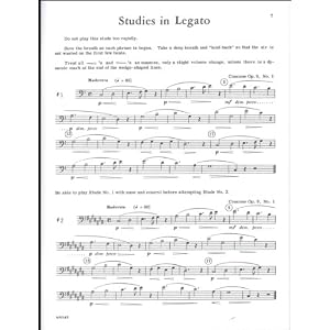O4767 - Studies in Legato - Trombone