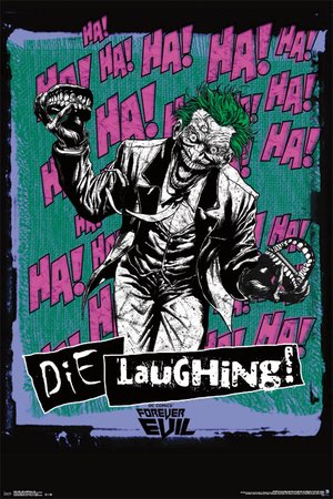 (24x36) Joker - Die Laughing Poster