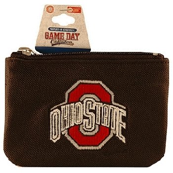 NCAA Ohio State Buckeyes Keychain Coin Purse Divided OS